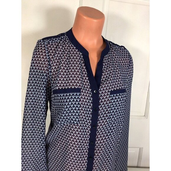 Dunnes Executive Blouse Womens 8 - Picture 2 of 5